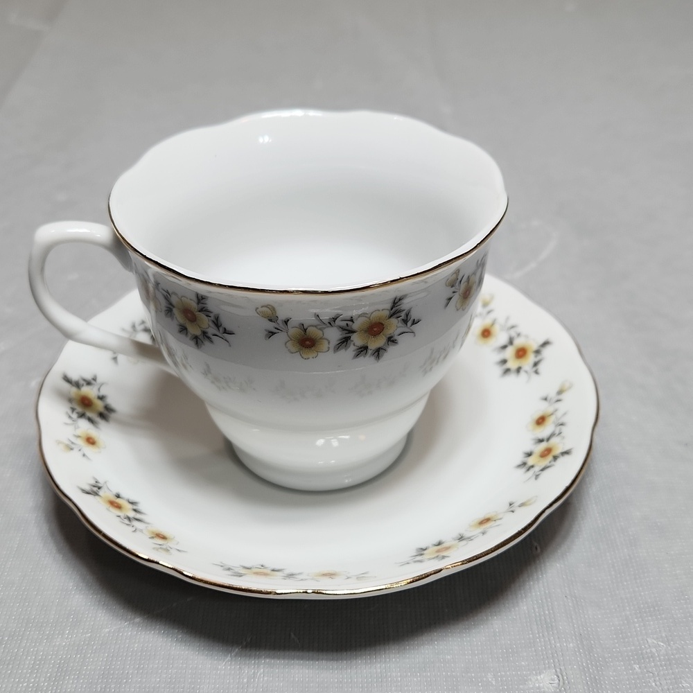 Flower Pattern Teacups